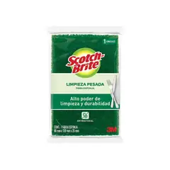 Scotchbrite - Fibra Esponja Scotch-Brite Limpieza Pesada Grande