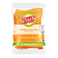 Scotchbrite - Fibra Esponja Cero Rayas Cocina Scotch-Brite Grande