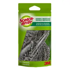 Scotchbrite - Espiral Metálico Scotch-Brite, 2 piezas