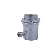 Argos - Conector de Acero Galvanizado para Tubo EMT 1/2"