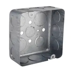 Argos - Caja Metálica Cuadrada Tipo Pesada 4X4 Pulgadas