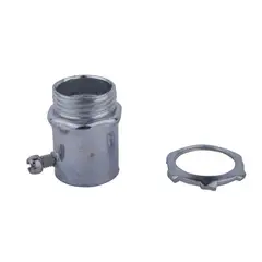Argos - Conector de Acero Galvanizado para Tubo EMT 3/4"
