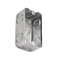 Argos - Caja Metálica Cuadrada Tipo Pesada 2X4 Pulgadas