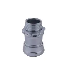 Argos - Conector de Compresión de Acero para Tubo EMT 1/2"