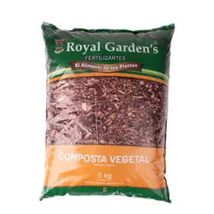 Royal Gardens - Composta vegetal orgánica 5 kg