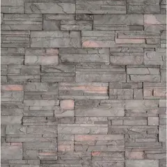 Perdura - Fachaleta Piedra Risco Grafito Para Exterior Mate 1 M2