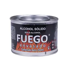 Fuego Envasado - Lata de Alcohol Sólido 250 ml