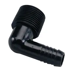 Orbit - Codo macho npt inserto manguera 3/4 x 1/2
