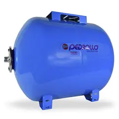 Pedrollo - Tanque hidroneumático Horizontal de Membrana 50 Litros