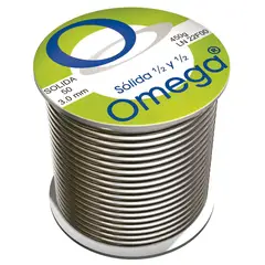 Omega - Soldadura sólida 1/2 1/2 de 450 grs