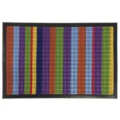 Just Home Collection - Tapete de Entrada Fun Colorful 40 x 60 cm