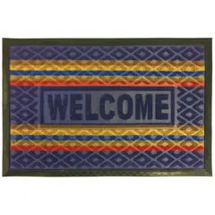 Just Home Collection - Tapete para entrada Fun Welcome de 40 x 60 cm Multicolor