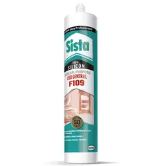 Sista - F109 Silicón Uso General Blanco 300 ml
