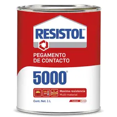 Resistol - 5000 Pegamento De Contacto Lata 1 L