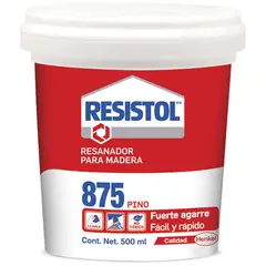 Resistol - 875 Resanador Caoba 500 Ml