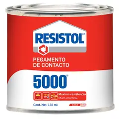 Resistol - 5000 Pegamento De Contacto Lata 135 Ml