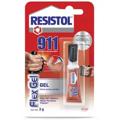 Resistol - 911 Pegamento Instantáneo Flex Gel 3 Gr