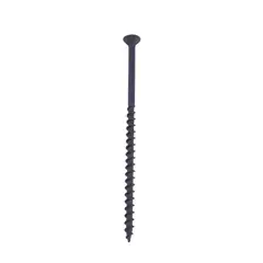 Fixser - Tornillo cabeza plana 10x4 negro (b-100)