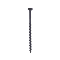 Fixser - Tornillo cabeza plana 12x3-1/2" negro (b-100)