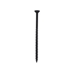 Fixser - Tornillo cabeza plana 12x4" negro (b-100)