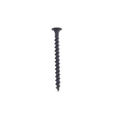 Fixser - Tornillo cabeza plana 8 x 2" negro (b-100)