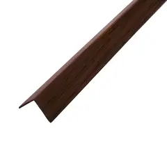 undefined - Ángulo adherible 20 x 20 x 1 PVC roble 2.5 m