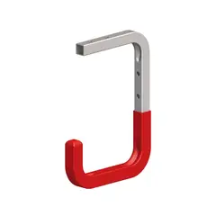 Alfer - Gancho p/techo acero engomado rojo 115 x 160 x 100