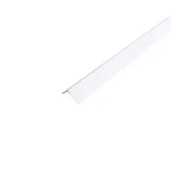 undefined - Ángulo 25 x 25 x 1 mm PVC blanco 2.5 m