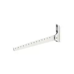 undefined - Percha p/ropa aluminio blanco