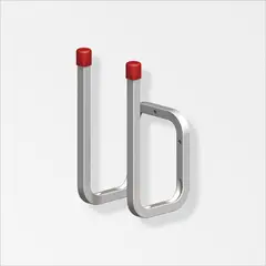 Alfer - Porta-botas de acero galvanizado 400 x 98