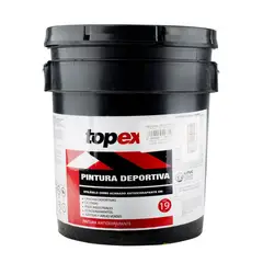 Topex - Pintura Deportiva Antiderrapante 19 Litros