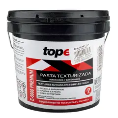 Topex - Pasta e-5000 sin grano 7 kg blanco