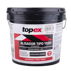 Topex - Alisador acabado yeso 7 kg