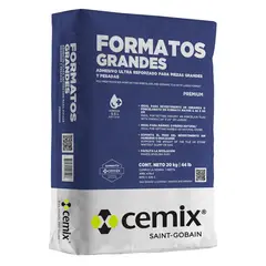 Cemix - Pegamento Formatos Grandes 20 Kg