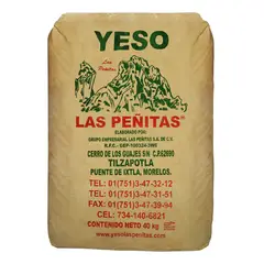Las Penitas - Bulto de Yeso de 40 kg