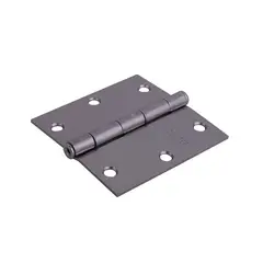 Dexter - Bisagra 3.5 x 3.5 2.2 mm sin balero cromo satín con tornillo