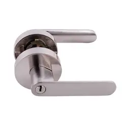 Dexter - Cerradura Deluxe "O" Tubular c/ Llave Níquel Satín