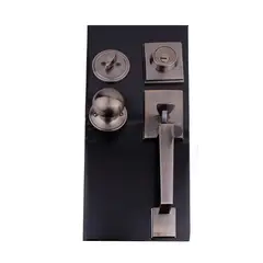 Dexter - Cerradura Boston Cilindro Mariposa Latón Antiguo