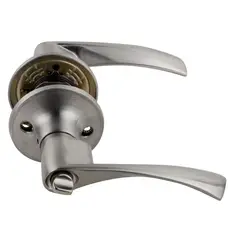 Dexter - Cerradura Manija Cuarzo c/Llave Níquel Satín B. Pack