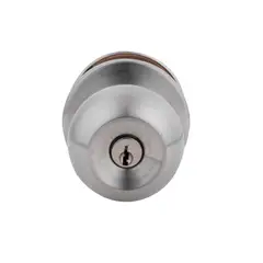 Dexter - Cerradura Perilla Tubular con Llave Acero Inox.B. Pack