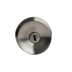 Dexter - Cerraduras Perilla Niza Tubular sin Llave Acero Inox. Blister Pack