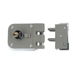 Dexter - Cerraduras de Sobreponer de Mordaza Derecha Gris