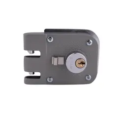 Dexter - Cerradura de Sobreponer de Mordaza Izquierda Gris