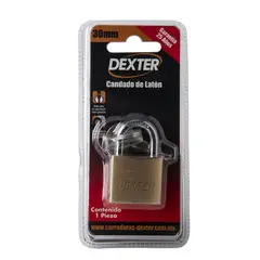 Dexter - Candado Latón 30 mm