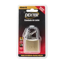 Dexter - Candado Latón 40 mm
