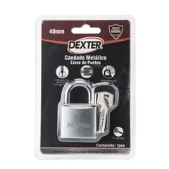Dexter - Candado Metálico 40 mm