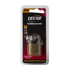 Dexter - Candado Latón 25 mm