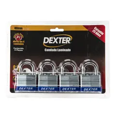 Dexter - Candado Laminado 40 mm