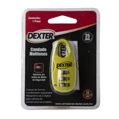 Dexter - Candado 25 mm