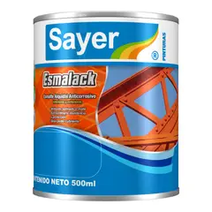 Sayerlack - Esmalte Esmalack Blanco Brillante 500 ml